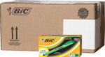 BIC Brite Liner Stick Highlighters, Chisel Tip, Fluorescent Green, 216/Carton (BL11GRNCT)