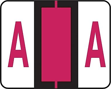 Medical Arts Press® TAB® Products Compatible Alpha Sheet Style Labels, Letter K