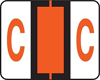 Medical Arts Press® TAB® Products Compatible Alpha Sheet Style Labels, Letter K