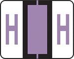 Medical Arts Press® TAB® Products Compatible Alpha Sheet Style Labels, Letter H
