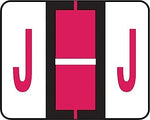 Medical Arts Press® TAB® Products Compatible Alpha Roll Labels, Letter J