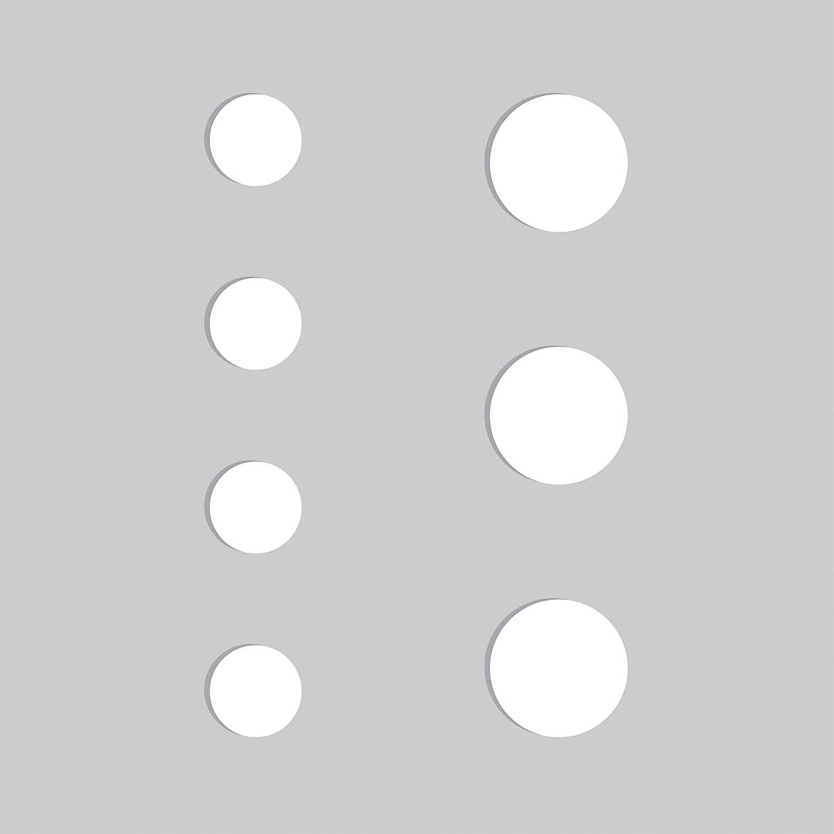 Accuform Floor Marking Stencil, DOTS, 24" x 24", Plastic (PMS219)