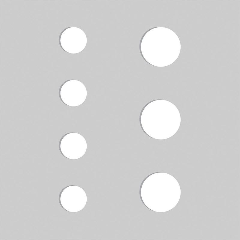 Accuform Floor Marking Stencil, DOTS, 24" x 24", Plastic (PMS219)