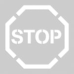 Accuform Floor Marking Stencil, STOP, 24" x 24", Plastic (PMS205)