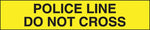 Accuform Plastic Barricade/Perimeter Tape, POLICE LINE DO NOT CROSS, 3" x 1000-ft (MPT139)