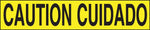 Accuform Plastic Barricade/Perimeter Tape, CAUTION CUIDADO, 3" x 1000-ft (MPT123)