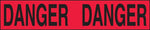 Accuform Plastic Barricade/Perimeter Tape, DANGER, 3" x 1000' (MPT01)