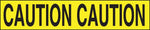 Accuform Plastic Barricade/Perimeter Tape, CAUTION, 3" x 1000' (MPT00)
