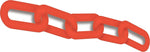 Accuform Plastic Chain for Use with BLOCKADE Stanchion Posts, 100', Red (PRC211RD)