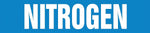 Accuform Self-Stick Pipe Marker, NITROGEN, 1-1/2" to 2", White/Blue (RPK533SSB)