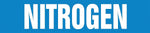 Accuform Self-Stick Pipe Marker, NITROGEN, 3/4" to 1-1/4", White/Blue (RPK533SSA)