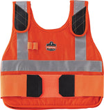 Ergodyne Chill-its 6215HV High Visibility Cooling Vest & Pack, Orange, L/XL (12221)