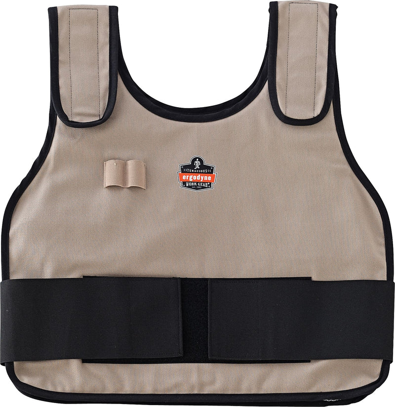 Ergodyne Chill-its 6230 Cooling Vest & Pack, Khaki, L/XL (12010)