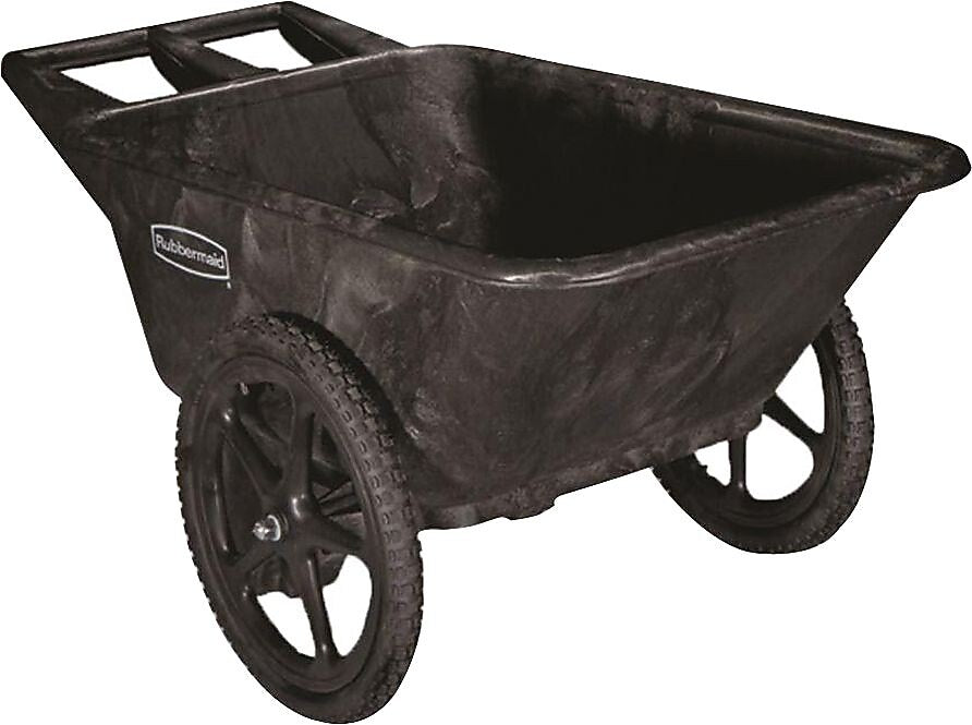 Rubbermaid® Big Wheel® Commercial Agriculture Cart, Black (FG564200BLA)