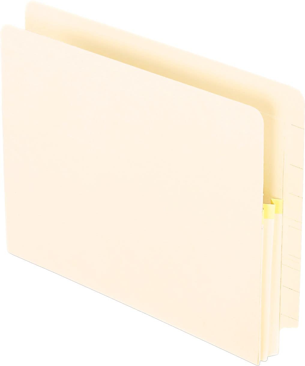 Pendaflex 10% Recycled File Pocket, 1 3/4" Expansion, Letter Size, Manila, 25/Box (PFX12811)