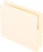 Pendaflex 10% Recycled File Pocket, 1 3/4" Expansion, Letter Size, Manila, 25/Box (PFX12811)