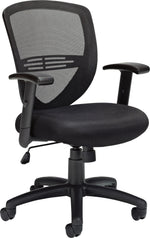 Offices to go Mesh Swivel Manager Chair, Black (OTG11320B)
