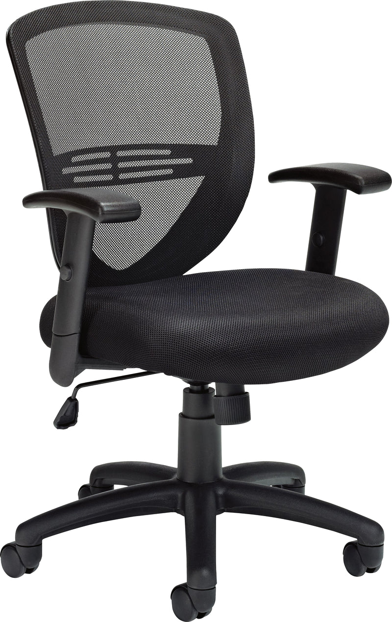 Offices to go Mesh Swivel Manager Chair, Black (OTG11320B)