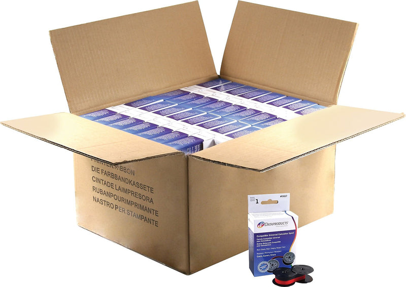 DataProducts Calculator Ribbons, Red and Black, 96/Carton (R3027CT)