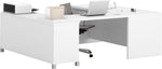 Bestar Pro-Linea 71" U-Desk, White (120861-17)