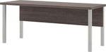 Bestar Pro-Linea Rectangular Activity Table, 71.1" x 29.9" x 29.5", Bark Grey (120401-47)