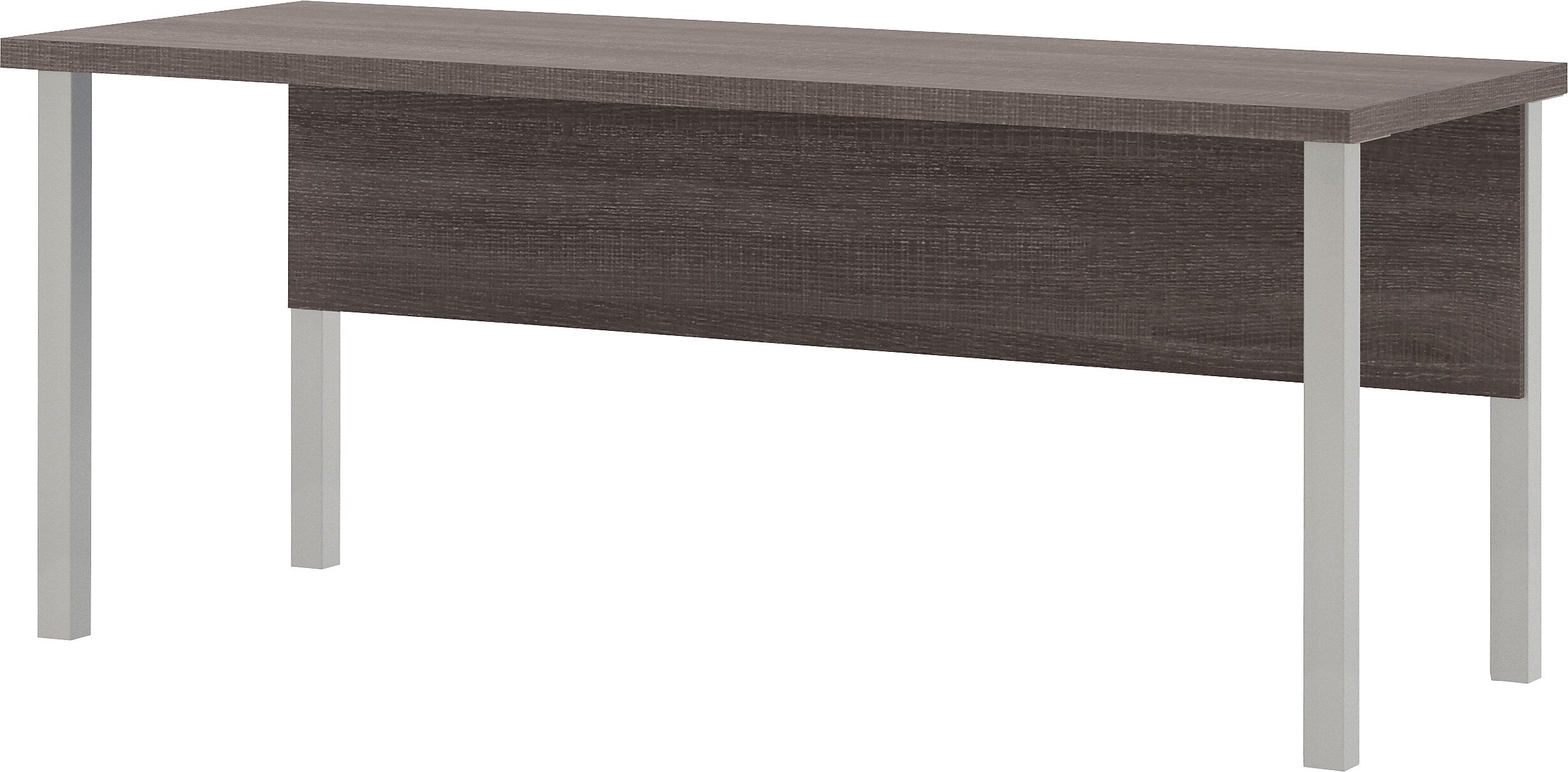 Bestar Pro-Linea Rectangular Activity Table, 71.1" x 29.9" x 29.5", Bark Grey (120401-47)