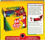 Crayola Crayons, Assorted Colors, 64/Box (52-0064)