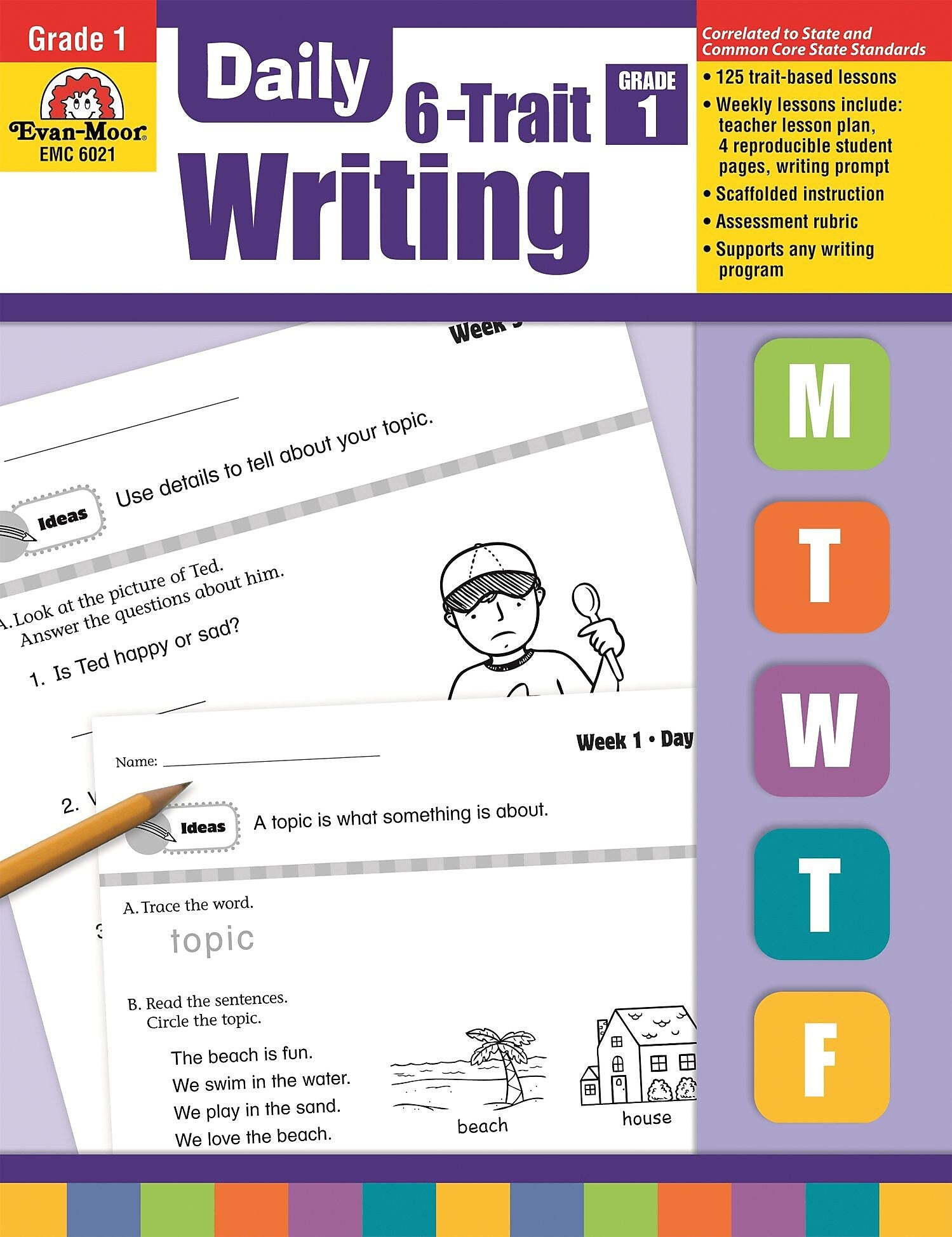Daily 6 Trait Writing, Grade 1
