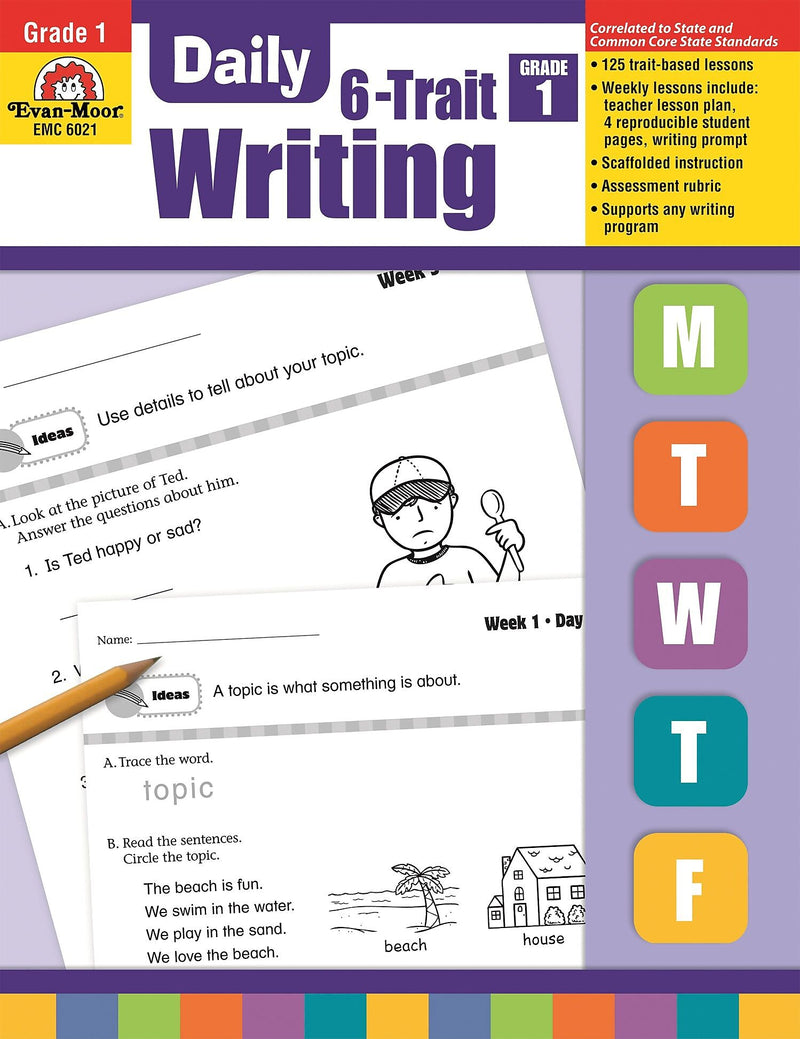 Daily 6 Trait Writing, Grade 1