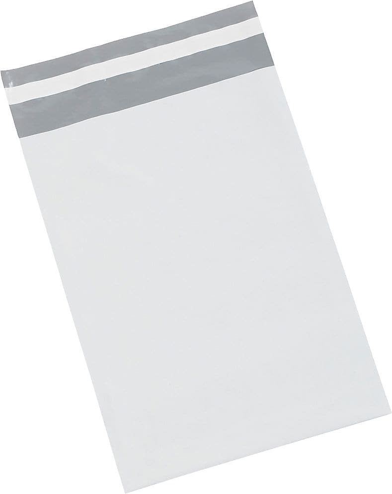 14.5" x 19" Poly Mailers, White, 1000/Carton (PB1419C)