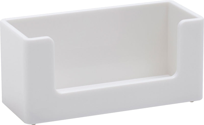 Poppin White Business Card Holder