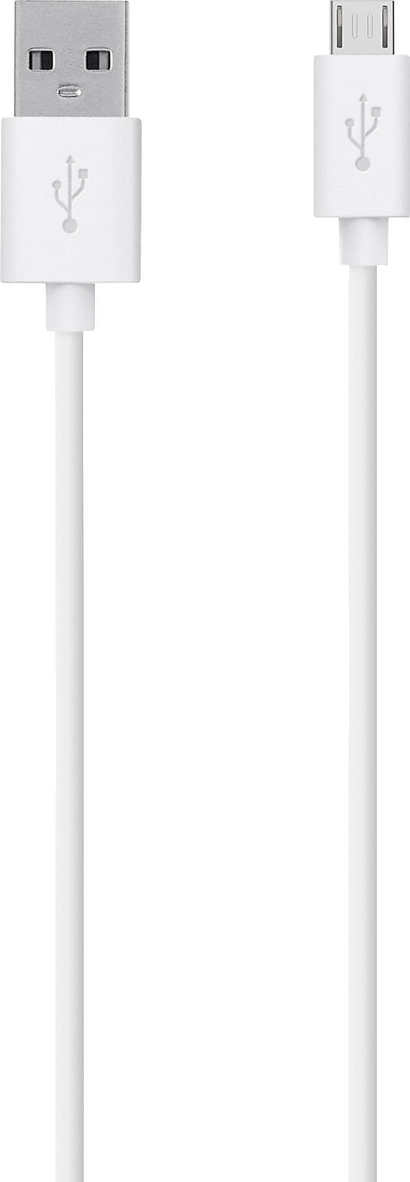 Belkin Micro USB to USB-A Charging Cable, 4 ft., White (F2CU012BT04-WHT)