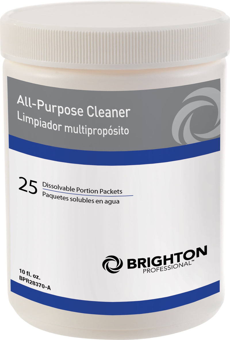 Brighton Professional Dissolvable Portion Packets - All-Purpose Cleaner, 25/Pk (BPR28370-B)