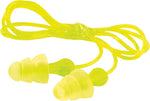 3M Occupational Health & Env Safety Hearing Conservation Corded Earplugs, NRR 26 dB, Yellow, 100/Box (247-P3000)