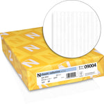 CLASSIC COLUMNS® Writing Paper, 8 1/2" x 11", 24 lb., Linear Pattern, Solar White, 500/Ream