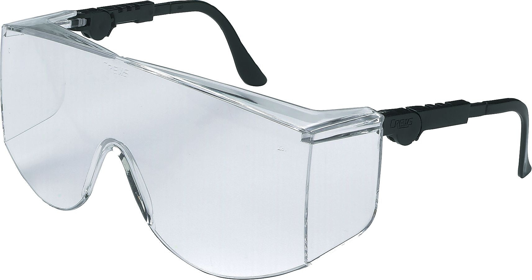 MCR Safety® Tacoma® TC110XL Protective Eyewear, Clear/Black (135-TC110XL)
