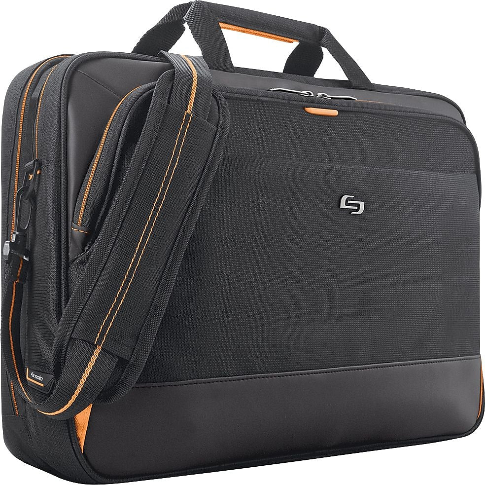 Solo New York Focus Briefcase, 17.3", Black (UBN300-4)