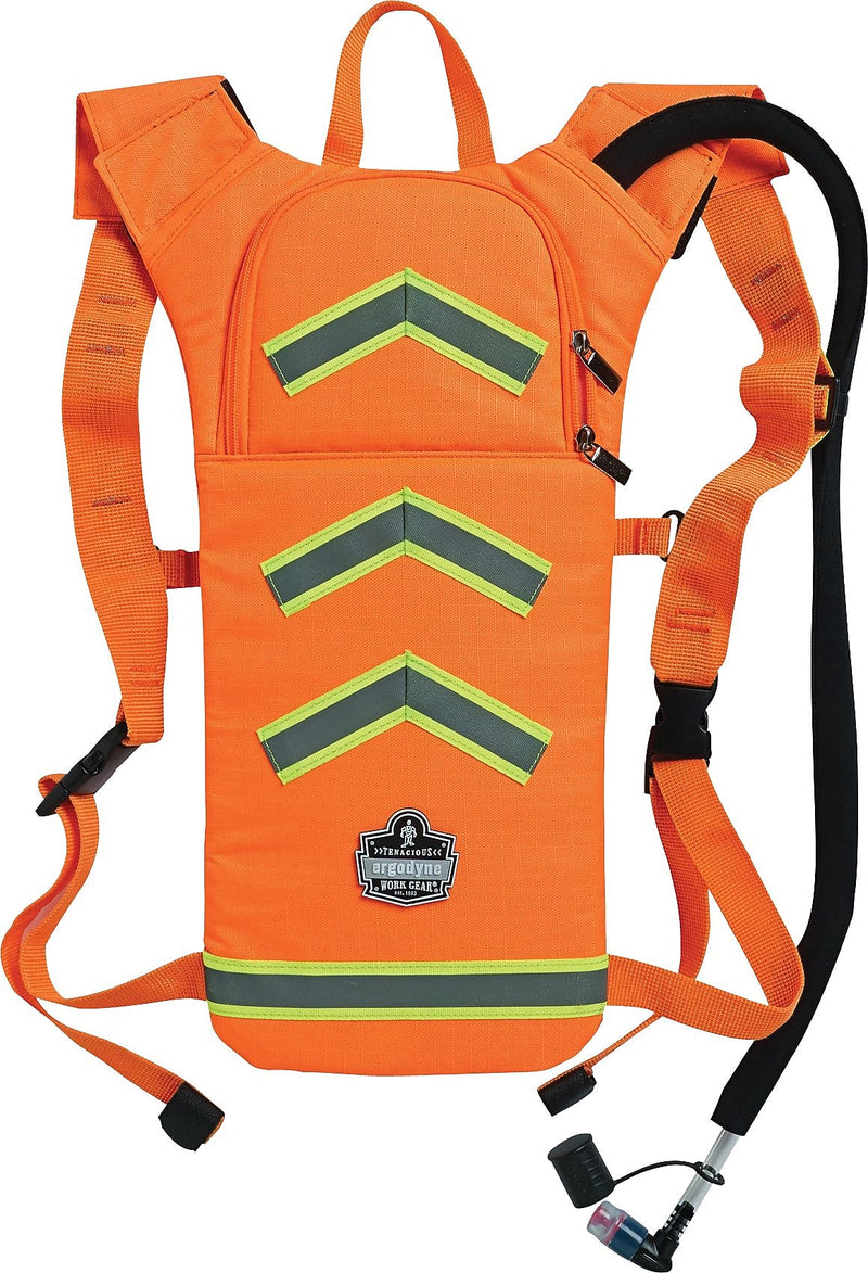 Ergodyne Chill-Its 5155HV Hi-Vis Low Profile Hydration Pack, Orange (13157)