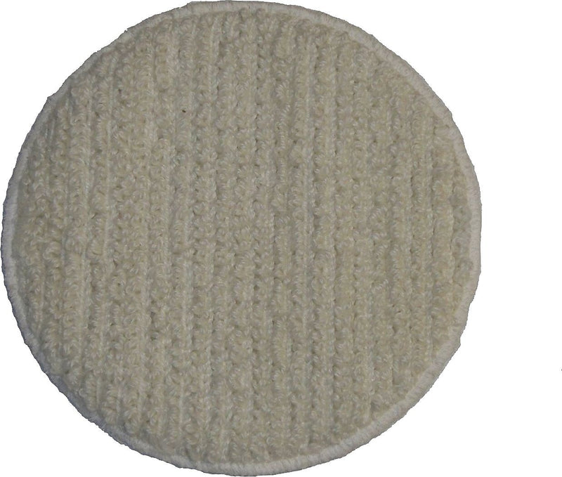 Oreck® Orbiter® Carpet Bonnet Pad, White, 12" Diameter