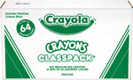 Binney & Smith Crayola® Crayon Classpack, 13 Bins of 64 Colors, 832/Ct