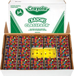 Binney & Smith Crayola® Crayon Classpack, 13 Bins of 64 Colors, 832/Ct