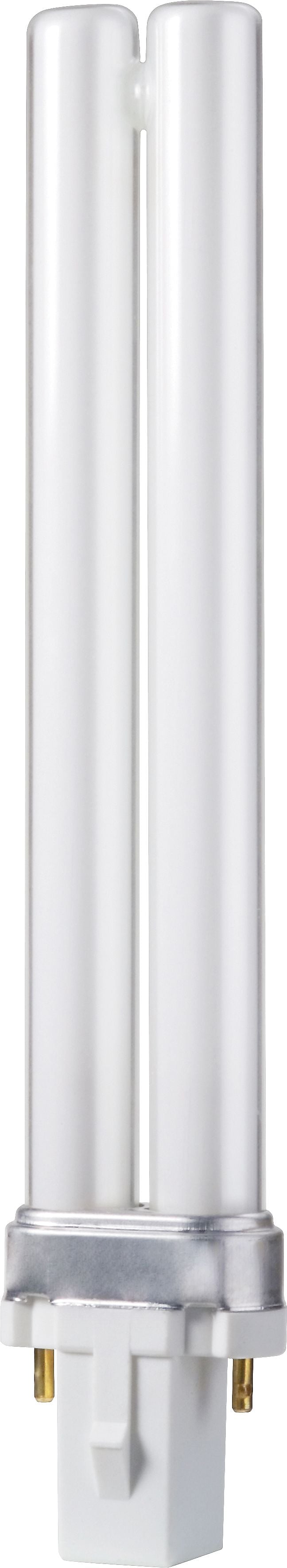 Philips Compact Fluorescent PL-S Lamp, 13 Watts, 2-Pin, Warm White, 10PK