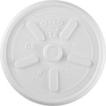 Dart® Vented Plastic Lids White , 1,000/CT (12JL)