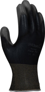 Best Manufacturing Company Black 16/pair Palm Coated Work Gloves, L (845-BO500B-L)
