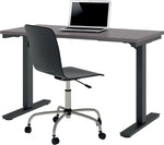 Bestar Universel 48"W Electric Height-Adjustable Desk, Slate (65857-59)