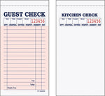 Alliance S6000, 2 part, with Carbon, Salmon, 17 Line, Guest Checks, 50 Checks per Book, 50 Books/Ctn