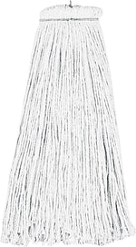 Unisan® Lieflat Wet Mop, Cotton, Cut End, 12 Mop Heads/Case