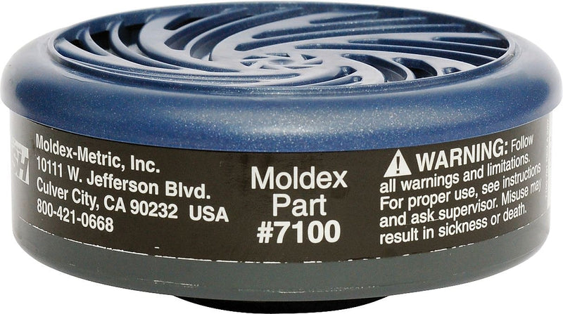 Moldex Organic Vapor Cartridge, 1/Pair (507-7100)