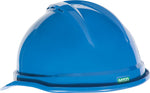 Mine Safety Appliances V-Gard 500 Polyethylene 4-Point Short Brim Bump Cap, Blue (454-10034019)