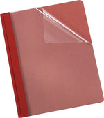 Esselte® 3-Prong Report Covers, Red, 25/Box (57871)